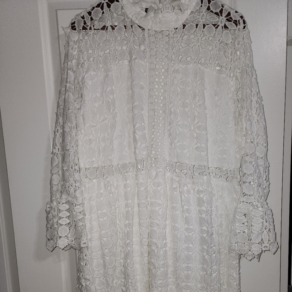 White dress